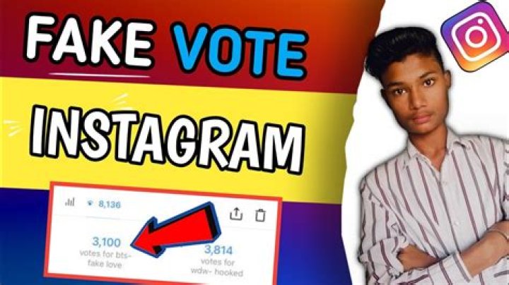 How do you remove someone's vote on Instagram?