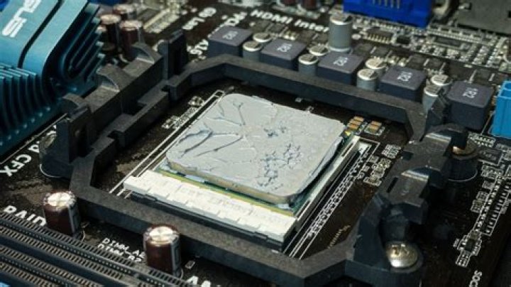 How do you remove thermal glue?