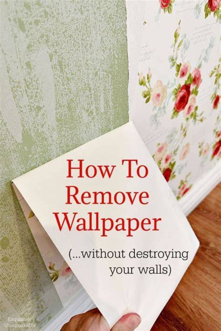 How do you remove wallpaper that has paint over it?