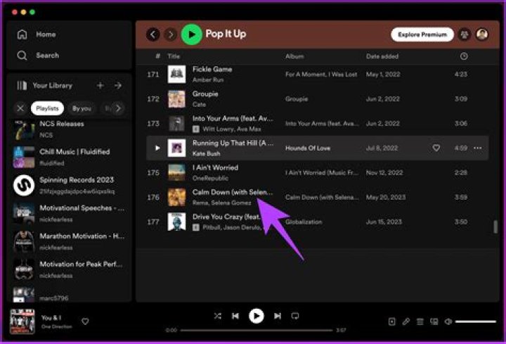 How do you repeat a song on Samsung?