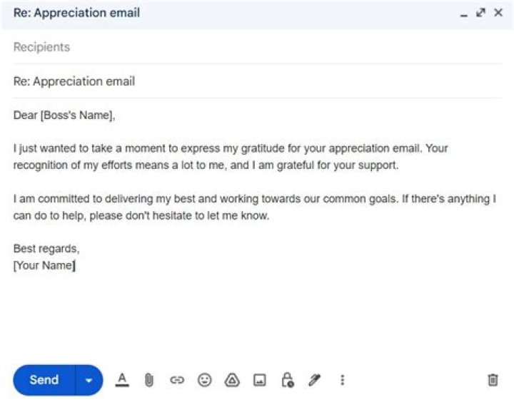 How do you respond to a company email?