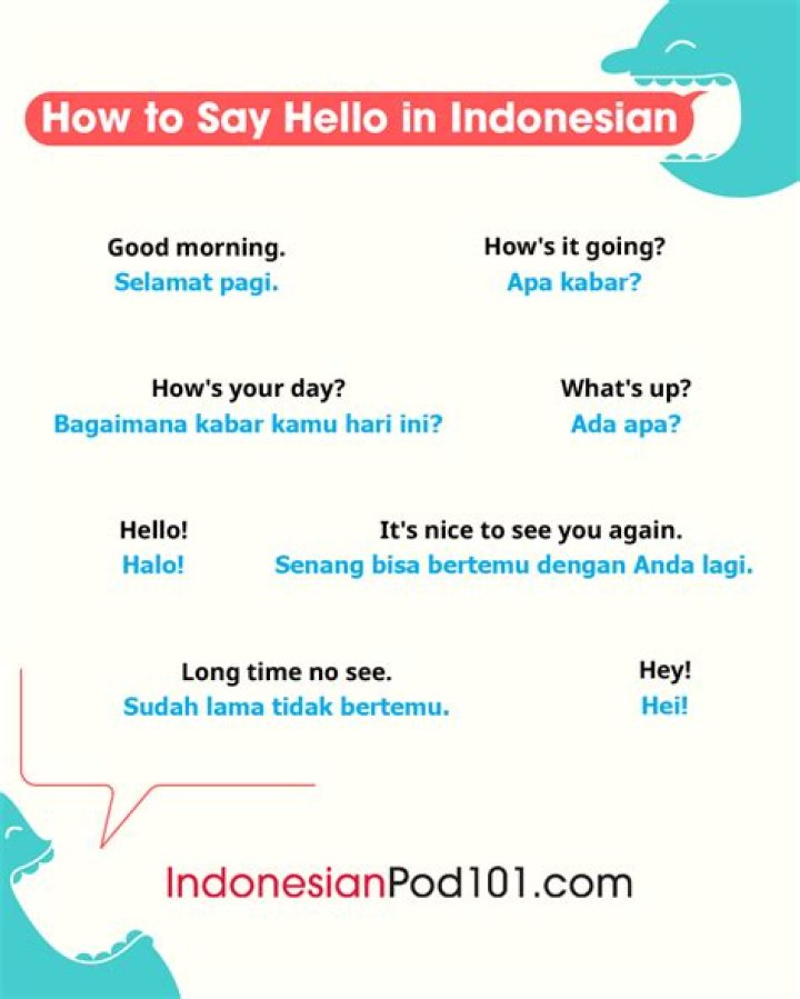 How do you say hello in Balinese?