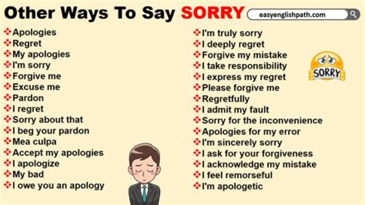 How do you say sorry in Zambia?
