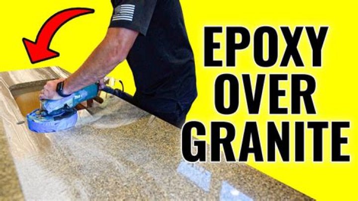 How do you seam granite with epoxy?