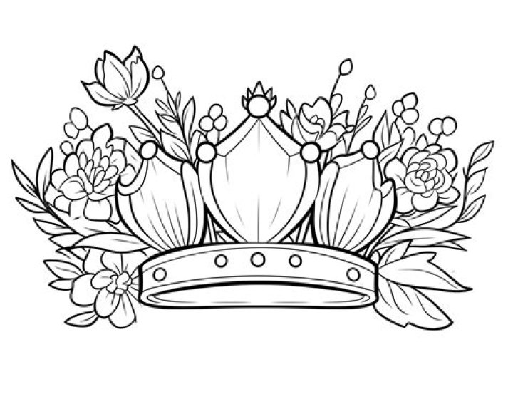 How do you secure a flower crown?