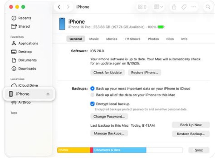How do you set up a new iPhone on iTunes?