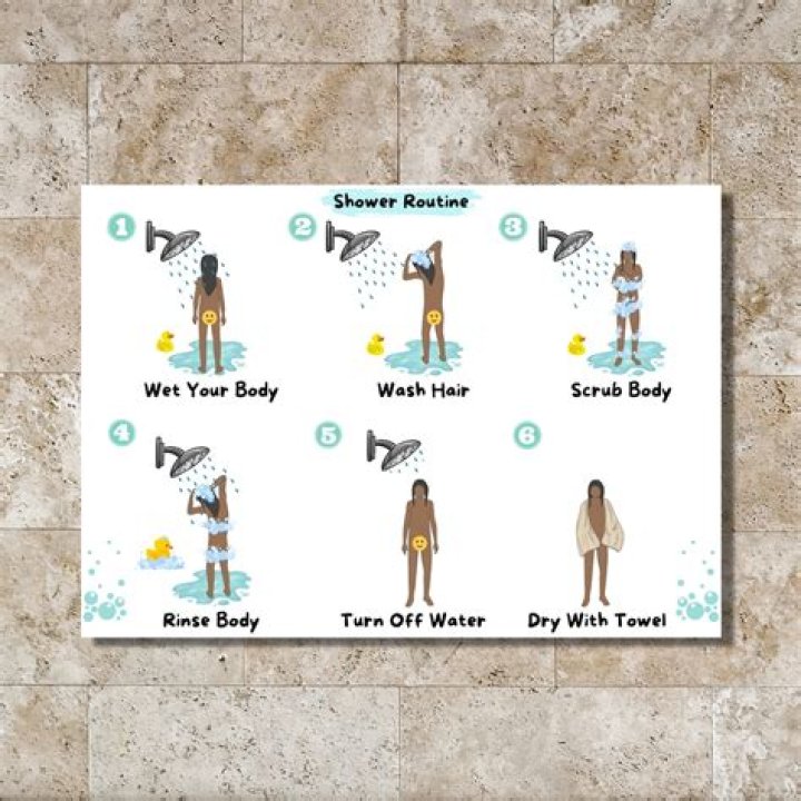 How do you shower fast?