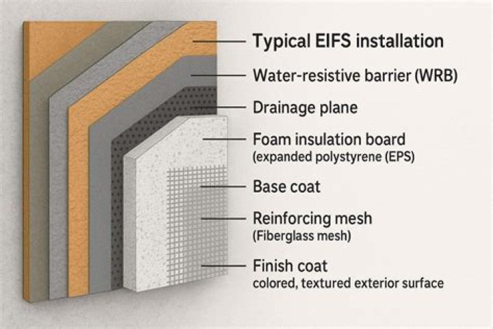 How do you stucco over foam insulation?