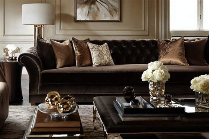 How do you style a leather sofa?