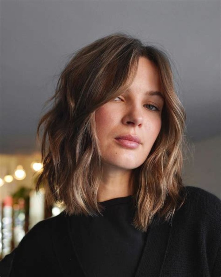 How do you style a long lob?