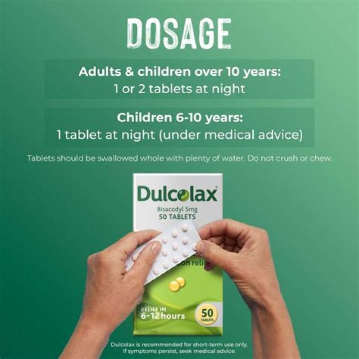 How do you take Dulcolax tablets?