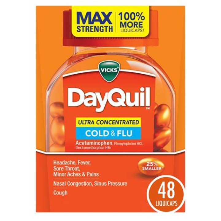 How do you take Vicks DayQuil LiquiCaps?