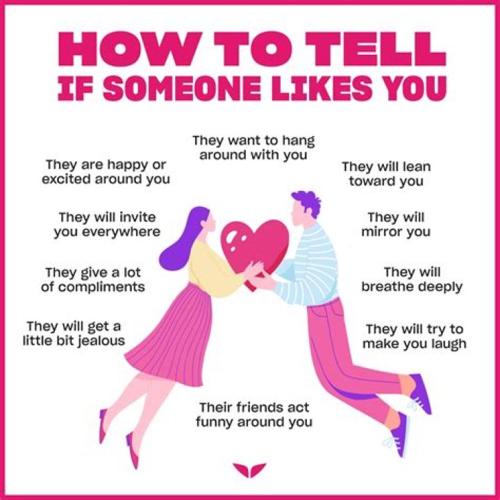 How do you tell if a flirty person likes you?