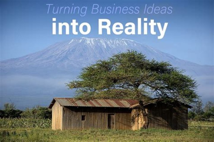 How do you turn a business idea into reality?