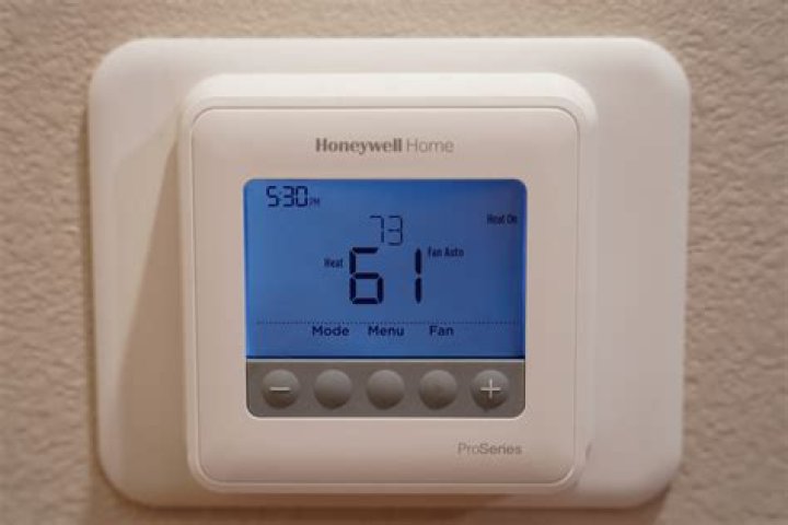 How do you unlock a t4 Pro Honeywell thermostat?
