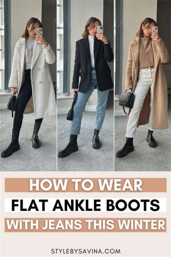 How do you wear boots with pants?
