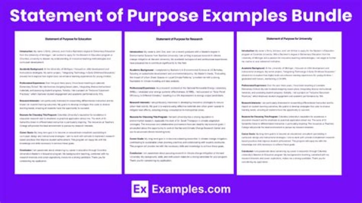 How do you write a statement of purpose SOP 10 tips?