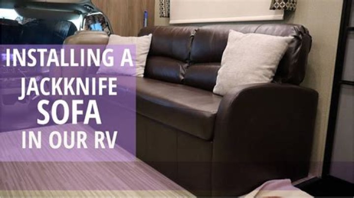 How does a jackknife sofa work?