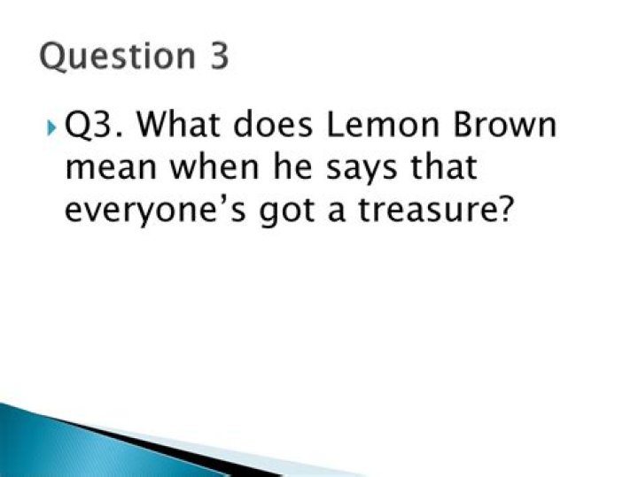 How does lemon brown threaten Greg?