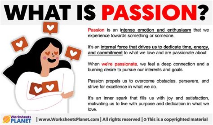 How does passion lead to success?