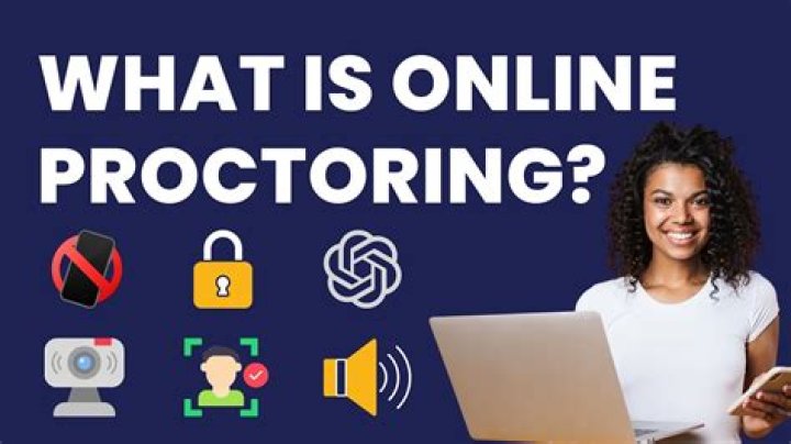 How does webcam proctoring work?