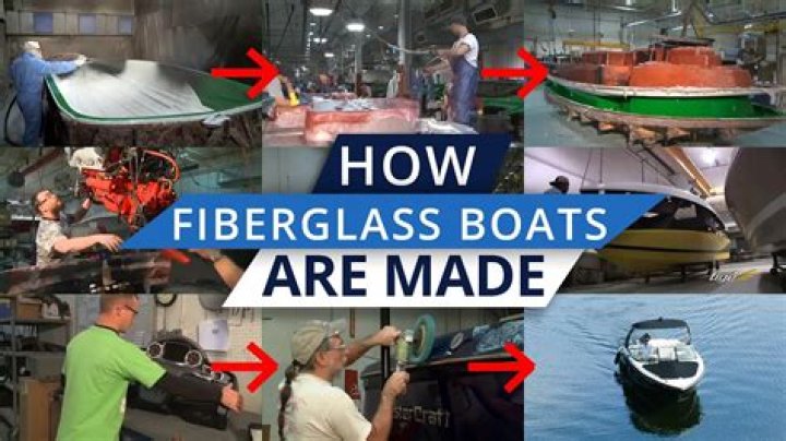 How fiberglass boats are made?
