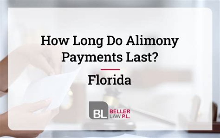 How is alimony determined in Florida?
