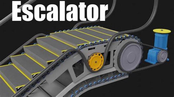 How is an escalator made?