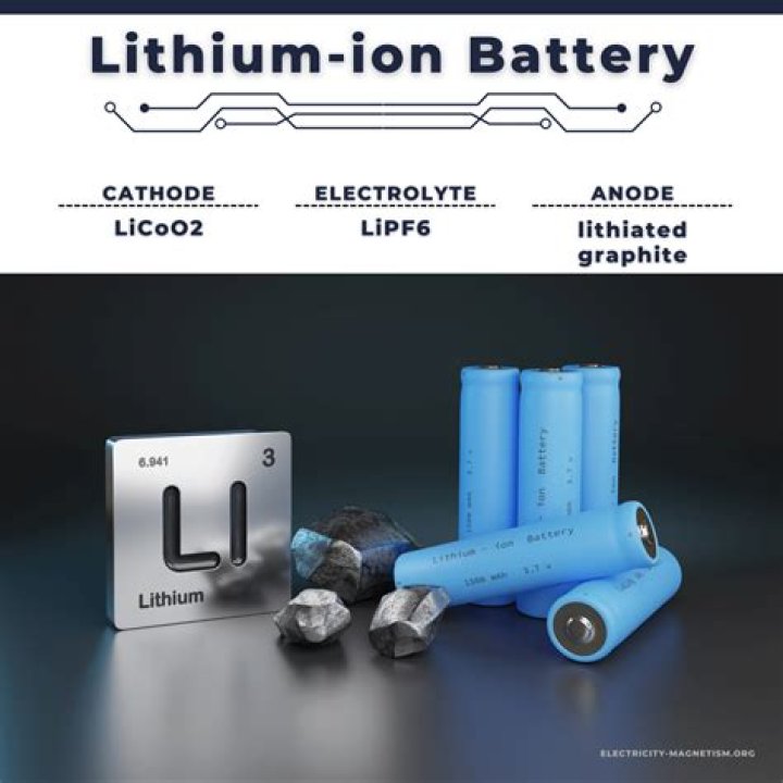 How is electricity stored in a battery?