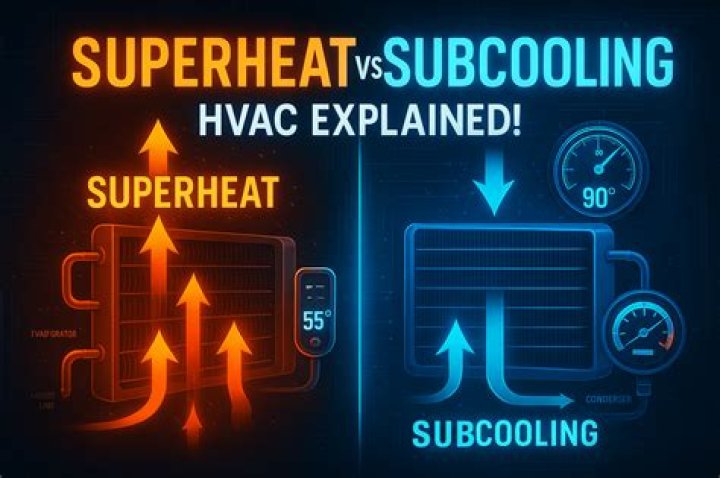 How is subcooling different from superheat?