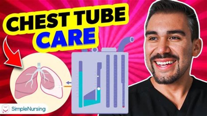 How long can chest tubes stay in?