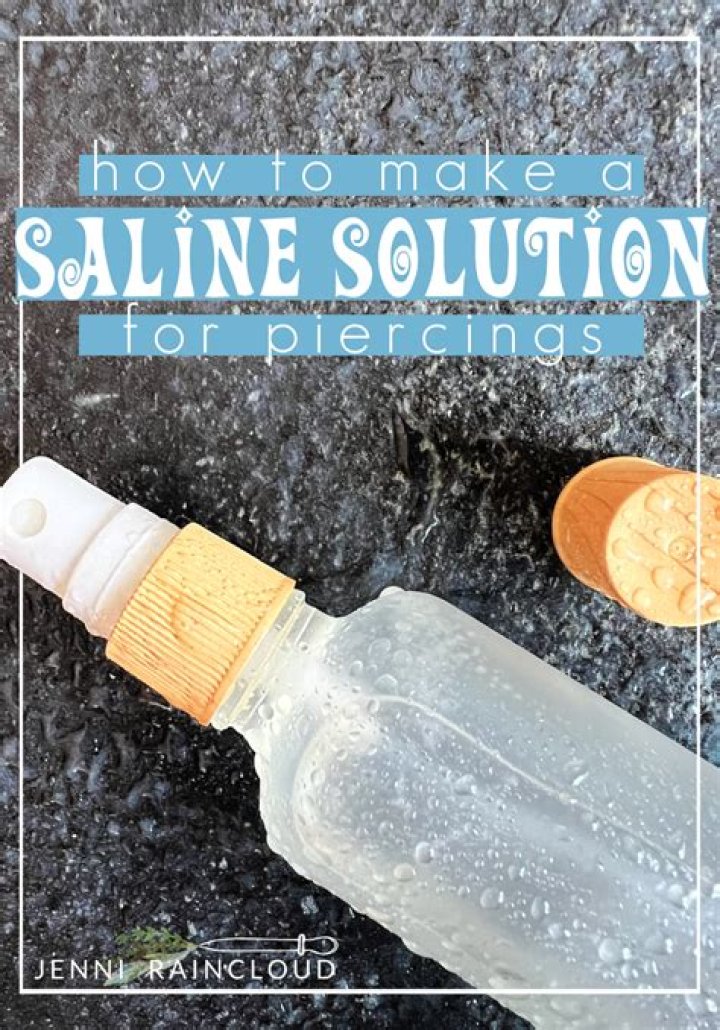 How long can I keep homemade saline solution?