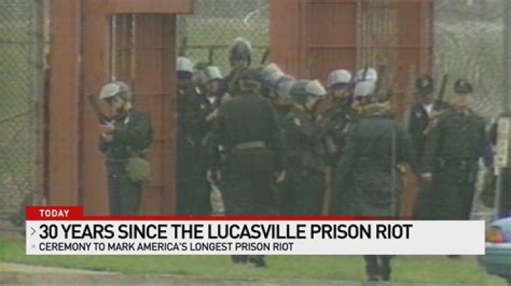 How long did the Lucasville riot last?