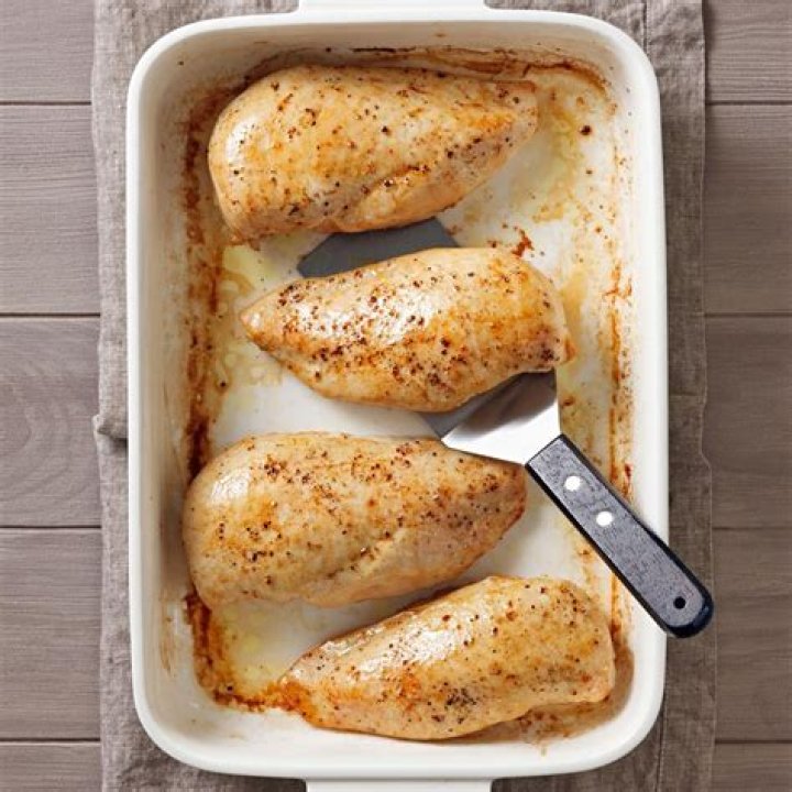 How long do you reheat chicken in the oven?