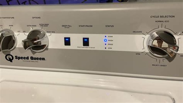 How long does it take for a Speed Queen washer to wash?