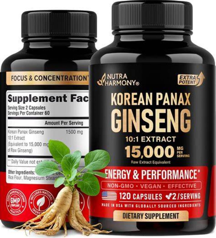 How long does it take for Panax ginseng to work for Ed?