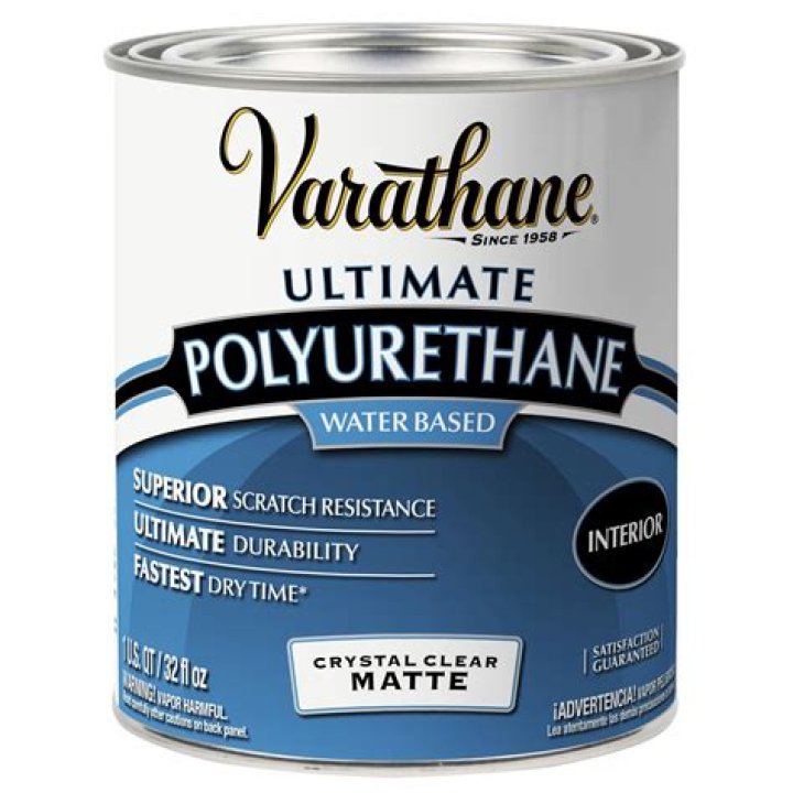 How long does it take for water based polyurethane to dry on hardwood floors?