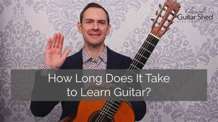 How long does it take to learn guitar from scratch?