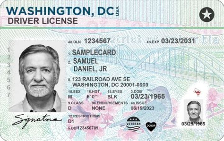 How long is a DC driver license good for?