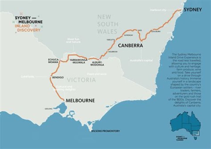 How long is the train from Melbourne to Sydney?