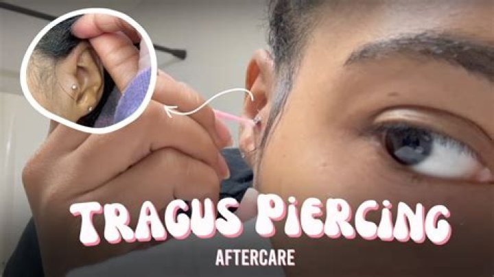 How long should a tragus piercing hurt?