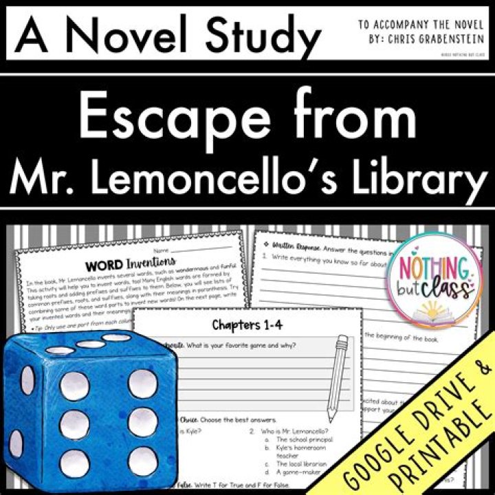How many chapters are in Escape from Mr Lemoncello's library?