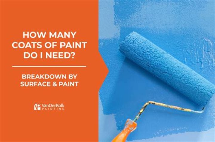 How many coats of paint should you put on a ceiling?