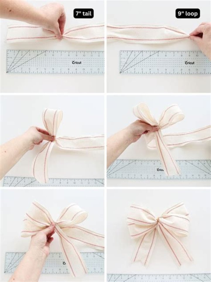 How many inches of ribbon do I need for a bow?