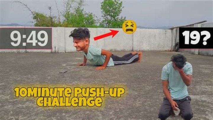 How many pushups can you do in 10 minutes?