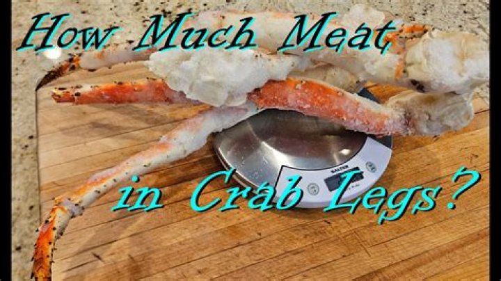 How much crab meat is in a pound?