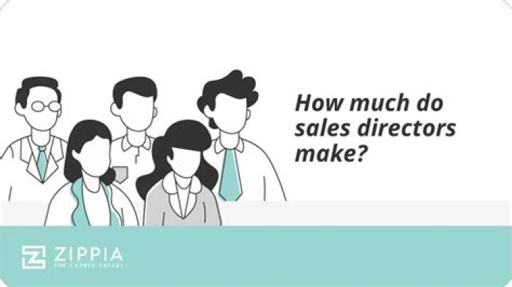 How much do sales directors make?