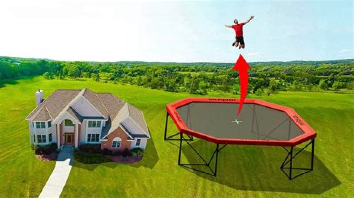 How much does a giant trampoline cost?