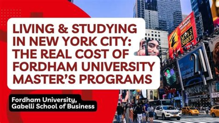 How much does Fordham cost?