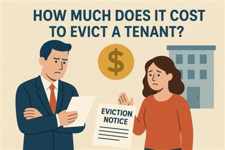 How much does it cost to evict someone in NC?